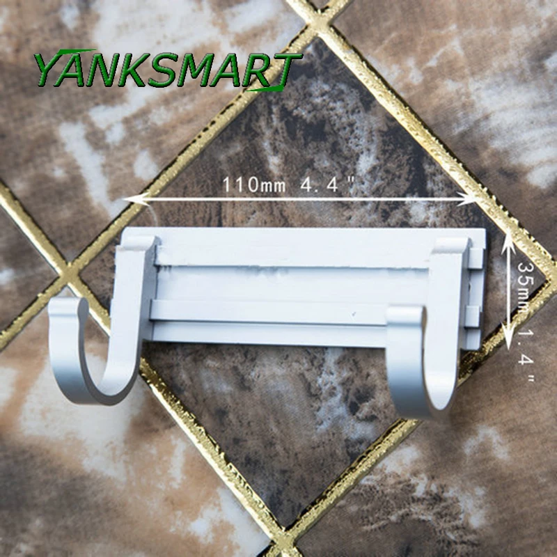 YANKSMAR Wall Mounted Double Robe Hook Ligar Clothes 2 Hook Brass Chrome Bathroom Hardware Accessories
YANKSMAR Wall Mounted Double Robe Hook Ligar Clothes 2 Hook Brass Chrome Bathroom Hardware Accessories