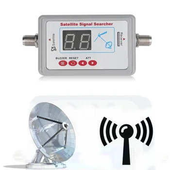 Digital Satellite Finder Signal Meter Satlink Receptor TV Receiver Sat Decoder Satfinder Compass LCD FTA Dish Buzzer
Digital Satellite Finder Signal Meter Satlink Receptor TV Receiver Sat Decoder Satfinder Compass LCD FTA Dish Buzzer