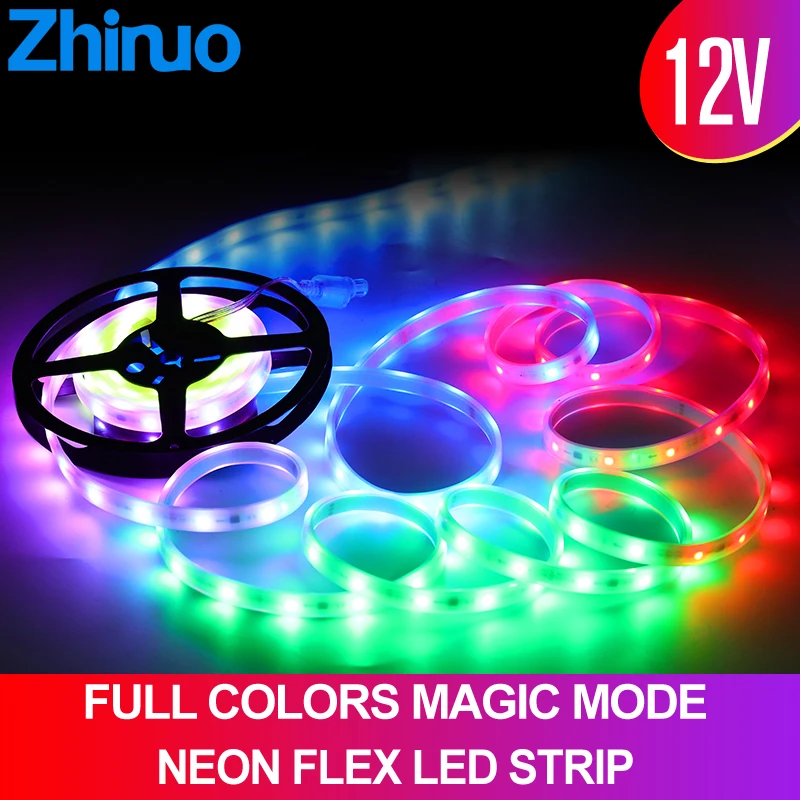 WS2812B LED Strip Neon DC12V PCB Smart Addressable Pixel WS2812 IC 5M/SET Bar Club Multi-color Light Magic Controller RGB Tape
WS2812B LED Strip Neon DC12V PCB Smart Addressable Pixel WS2812 IC 5M/SET Bar Club Multi-color Light Magic Controller RGB Tape