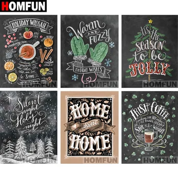 HOMFUN Full Square/Round 5D DIY Diamond Embroidery "Blackboard text" Diamond Painting Cross Stitch 5D Decor gift A06830
HOMFUN Full Square/Round 5D DIY Diamond Embroidery "Blackboard text" Diamond Painting Cross Stitch 5D Decor gift A06830