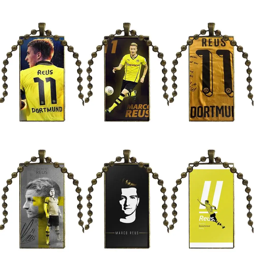 EJ Glaze Glass Cabochon Pendant Necklace Rectangle Fashion Necklace For Women Gift Marco Reus Dortmund
EJ Glaze Glass Cabochon Pendant Necklace Rectangle Fashion Necklace For Women Gift Marco Reus Dortmund