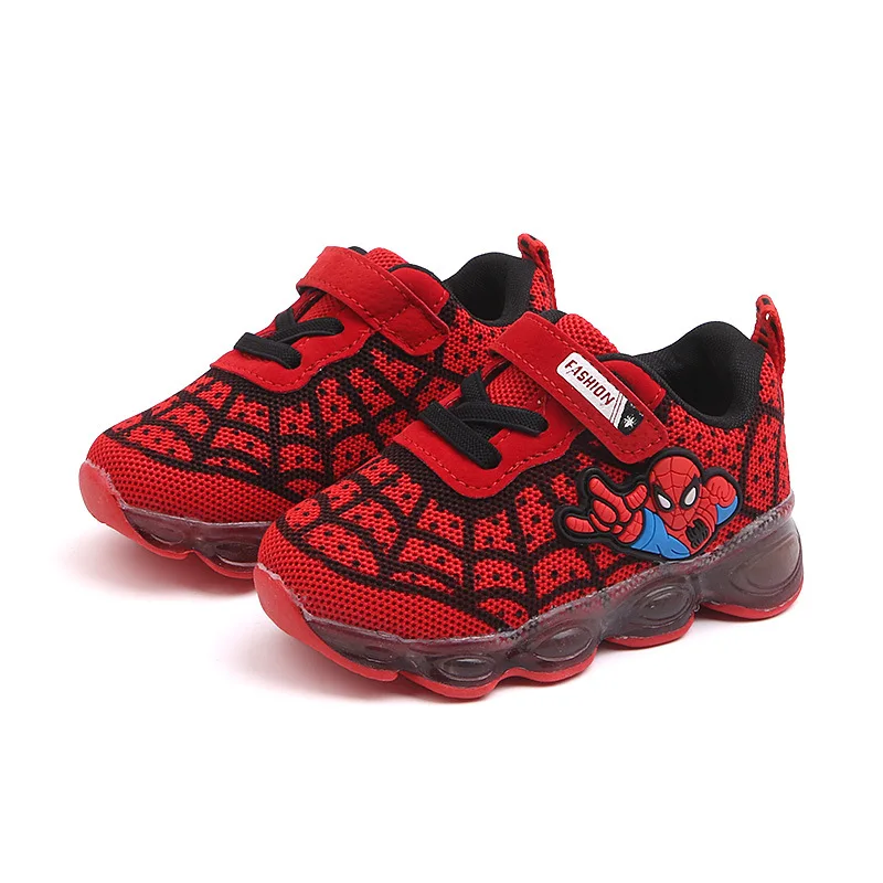 Children Shoes Spring 2019 New Kids Sports Shoes Unisex Baby Girls Cartoon Sneakers Spider-Man LED Light Toddler Boy Sneakers
Children Shoes Spring 2019 New Kids Sports Shoes Unisex Baby Girls Cartoon Sneakers Spider-Man LED Light Toddler Boy Sneakers