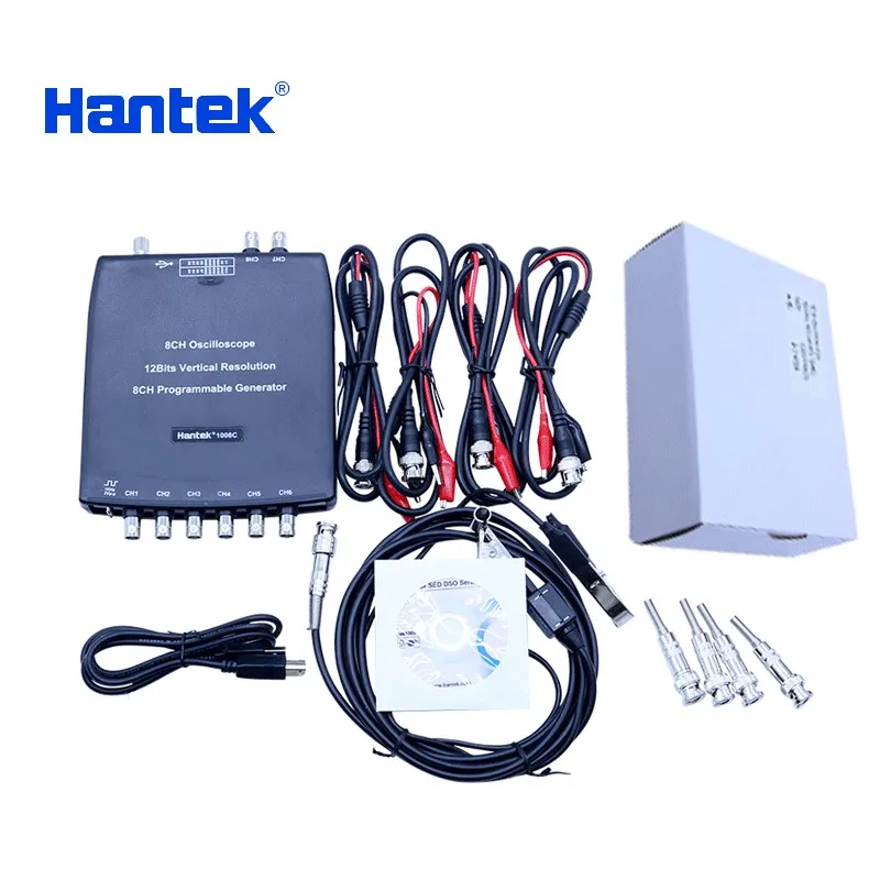 Hantek 1008C 8 Channels Programmable Generator 1008C Automotive Oscilloscope Digital Multime PC Storage Osciloscopio USB
Hantek 1008C 8 Channels Programmable Generator 1008C Automotive Oscilloscope Digital Multime PC Storage Osciloscopio USB