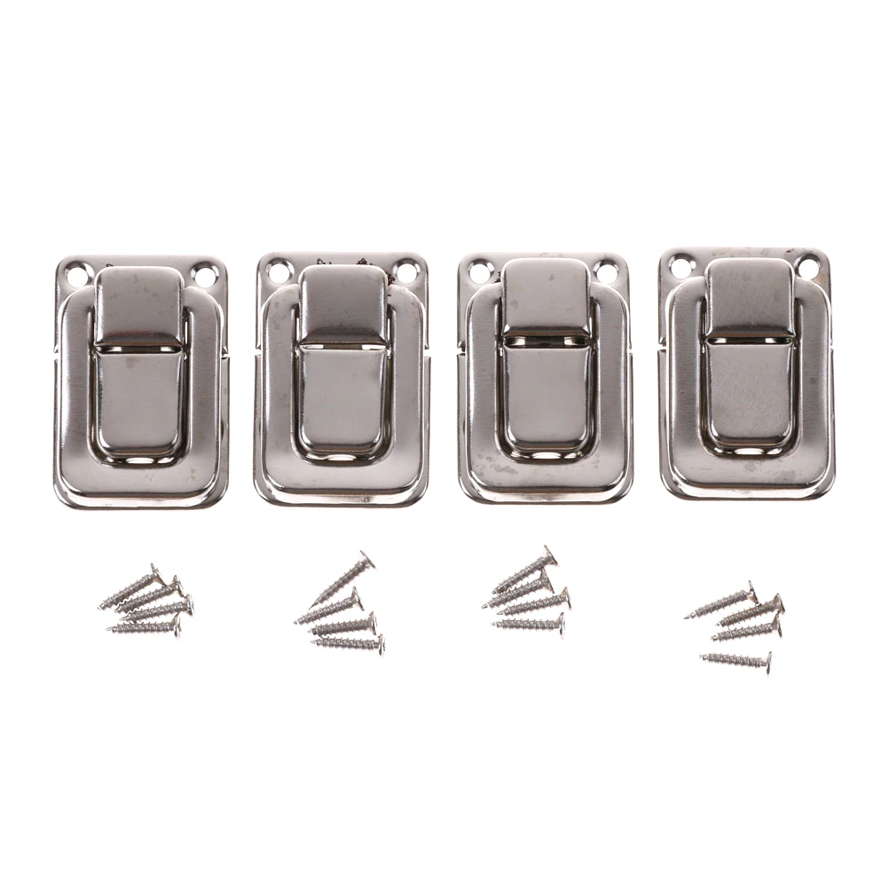 New 4 Pcs Of Fasteners Lock Buckle Practical Lock Luggage Box Box Tool Accessories Screws Are NOT Included
New 4 Pcs Of Fasteners Lock Buckle Practical Lock Luggage Box Box Tool Accessories Screws Are NOT Included