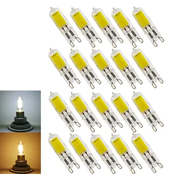 20 Pcs/lot G9 Led Lamp AC 220V COB Lamp Glass Body Ultra Bright LED Source light Replace Old Halogen bulb
20 Pcs/lot G9 Led Lamp AC 220V COB Lamp Glass Body Ultra Bright LED Source light Replace Old Halogen bulb