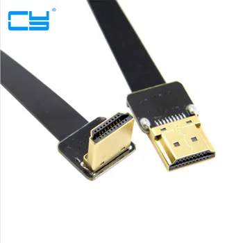 0.2M/0.5M FPV HDMI Type A Male Down Angled 90 Degree to HDMI Male HDTV FPC Flat Cable for Multicopter Aerial Photography
0.2M/0.5M FPV HDMI Type A Male Down Angled 90 Degree to HDMI Male HDTV FPC Flat Cable for Multicopter Aerial Photography