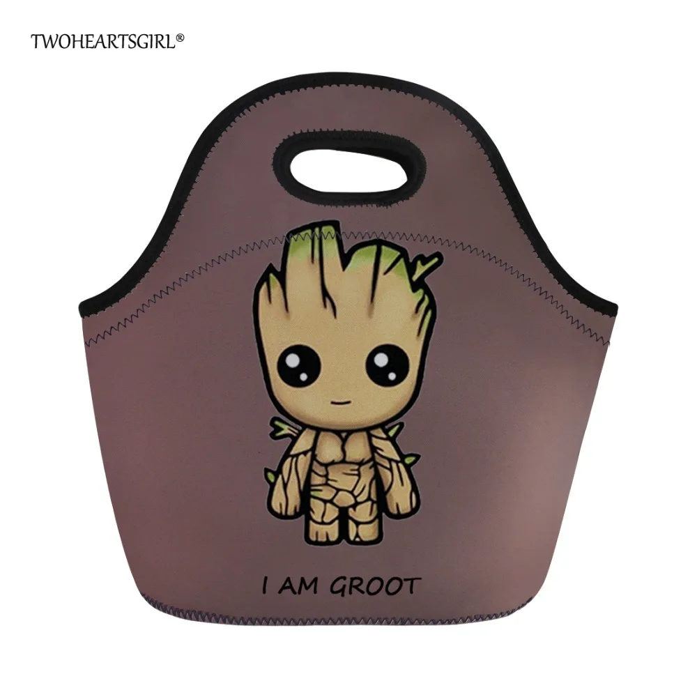 Twoheartsgirl Cartoon I am Groot Coolor Lunch Bag Neoprene Insulated Lunch Bag for School Kids Thermo Women Lunch Tote Food Bag
Twoheartsgirl Cartoon I am Groot Coolor Lunch Bag Neoprene Insulated Lunch Bag for School Kids Thermo Women Lunch Tote Food Bag