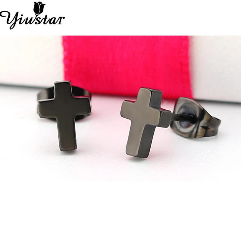 Yiustar New Holy Small Cross Earrings Tiny Stainless Steel Stud Earrings for Women Girls Gift for Christian Religious Jewelry
Yiustar New Holy Small Cross Earrings Tiny Stainless Steel Stud Earrings for Women Girls Gift for Christian Religious Jewelry