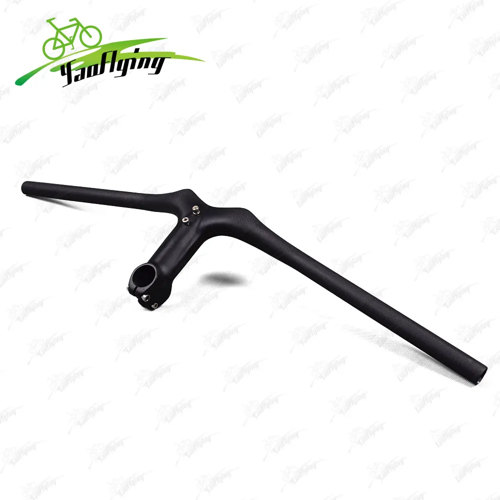 Carbon bicycle handlebar 3K weave carbon mountain handlebars Integrated handlebar with stem MTB carbon handlebars
Carbon bicycle handlebar 3K weave carbon mountain handlebars Integrated handlebar with stem MTB carbon handlebars