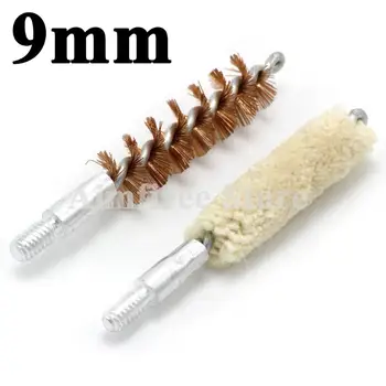 2Pcs/Lot 9mm Cotton Mop Phosphor Bronze Bore Brush Gun Cleaning Brush for Rifle Pistol Thread 8-32
2Pcs/Lot 9mm Cotton Mop Phosphor Bronze Bore Brush Gun Cleaning Brush for Rifle Pistol Thread 8-32