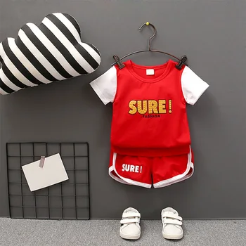 Printing Baby Summer Outfit Set Cute Kids Color Patchwork Short Sleeve Tee Scoop Neck Top Letter Printing Shorts
Printing Baby Summer Outfit Set Cute Kids Color Patchwork Short Sleeve Tee Scoop Neck Top Letter Printing Shorts