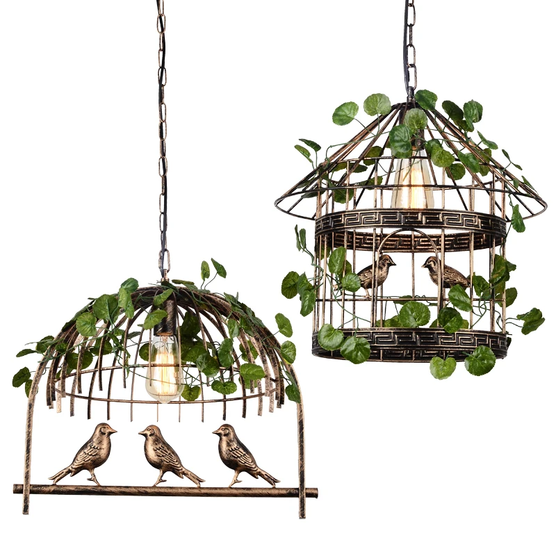 Retro Industrial Wind Green Plant Pendant Light Music Restaurant Bar Cafe Chandelier Creative Bird Lantern Plant Hanging Lamp
Retro Industrial Wind Green Plant Pendant Light Music Restaurant Bar Cafe Chandelier Creative Bird Lantern Plant Hanging Lamp
