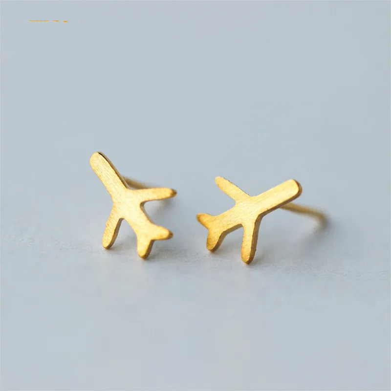 2018 100% 925 Sterling Silver Jewelry Fashion Cute Tiny 9mmX8mm Gold Plane Stud Earrings Gift For Girls Kids Lady
2018 100% 925 Sterling Silver Jewelry Fashion Cute Tiny 9mmX8mm Gold Plane Stud Earrings Gift For Girls Kids Lady