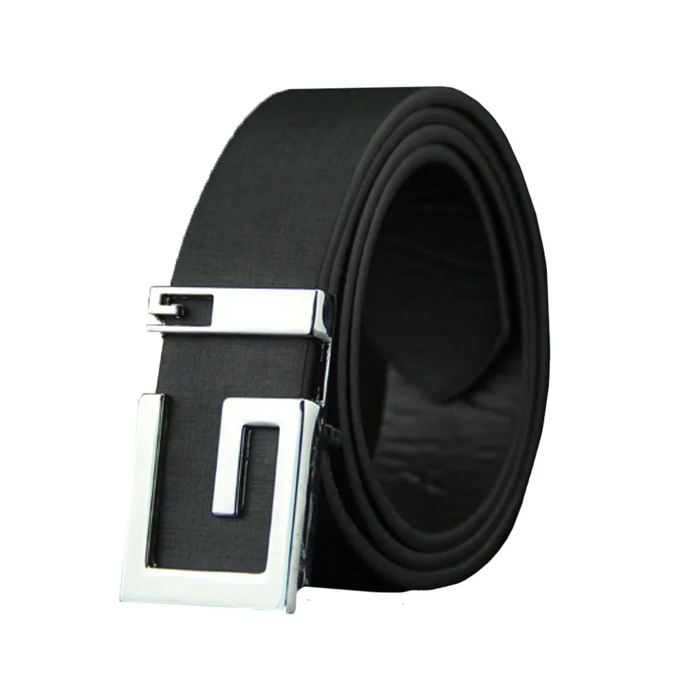 Belt Fashion Casual Mens Leather Smooth Girdle Buckle Waistband Letters Waistband Leisure Belt Strap Suit Pants Accessories 2019
Belt Fashion Casual Mens Leather Smooth Girdle Buckle Waistband Letters Waistband Leisure Belt Strap Suit Pants Accessories 2019