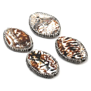 Wholesale Natural Stone Agates Pendants with Crystal Necklace Pendant for Jewelry Making DIY Necklace Size 26x40mm
Wholesale Natural Stone Agates Pendants with Crystal Necklace Pendant for Jewelry Making DIY Necklace Size 26x40mm