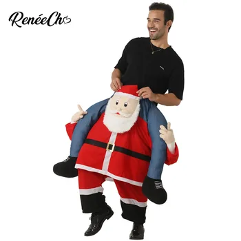 2018 New Arrival Christmas Costume For Men Santa Claus Costume Santa Piggyback Adult Costume Funny Christmas Clothes For Party
2018 New Arrival Christmas Costume For Men Santa Claus Costume Santa Piggyback Adult Costume Funny Christmas Clothes For Party