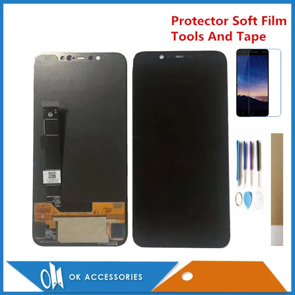 For Xiaomi 8 Mi8 Mi 8 Display LCD Touch Screen Digitizer Assembly Without Fingerprint Button Black Color With Kits
For Xiaomi 8 Mi8 Mi 8 Display LCD Touch Screen Digitizer Assembly Without Fingerprint Button Black Color With Kits