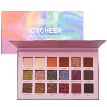 ICYCHEER 18 Color Nude Shining Eyeshadow Palette Makeup Glitter Pigment Smoky Eye Shadow Pallete Waterproof Cosmetics
ICYCHEER 18 Color Nude Shining Eyeshadow Palette Makeup Glitter Pigment Smoky Eye Shadow Pallete Waterproof Cosmetics