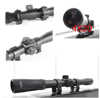 wholesale $7.59 Telescope ta 4x20 Rifle Gun Airsoft Hunting Rifle Optical Scope Sight With Free Mounts Outdoors Hot Sale
wholesale $7.59 Telescope ta 4x20 Rifle Gun Airsoft Hunting Rifle Optical Scope Sight With Free Mounts Outdoors Hot Sale