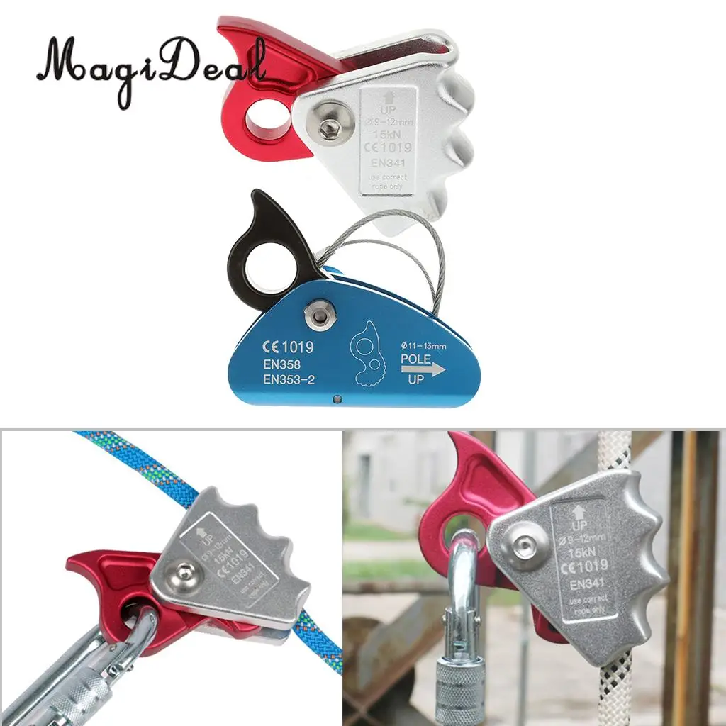 2pcs Safety Rock Climbing Tree Arborist Rope Grab Protecta for 9mm-13mm Rope Outdoor Sports Hardware Set
2pcs Safety Rock Climbing Tree Arborist Rope Grab Protecta for 9mm-13mm Rope Outdoor Sports Hardware Set