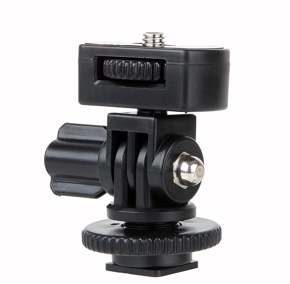 Change Adapter 1/4" Screw to Hot-Shoe Adjustable Angle Pole connecter used For DSLR Camera LED Flash Light Monitor gopro
Change Adapter 1/4" Screw to Hot-Shoe Adjustable Angle Pole connecter used For DSLR Camera LED Flash Light Monitor gopro