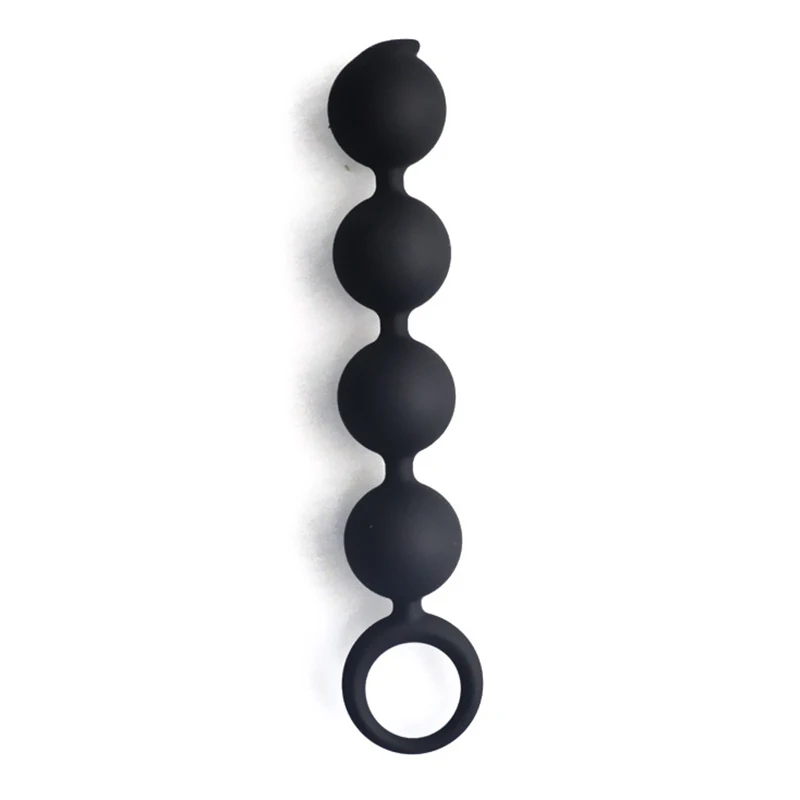 Silicone Anal Beads Plug Buttplug Stimulator Unisex Anal Butt Plug Anal Sex Toys For Women Adult Products Anus Toys Sex Products