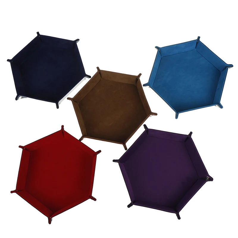 Metal Dice Games Toy Waterproof Foldable Dice Rolling Tray Hexagon Wear Resistant PU Coin Key Storage Box Tray Holder Magic
Metal Dice Games Toy Waterproof Foldable Dice Rolling Tray Hexagon Wear Resistant PU Coin Key Storage Box Tray Holder Magic