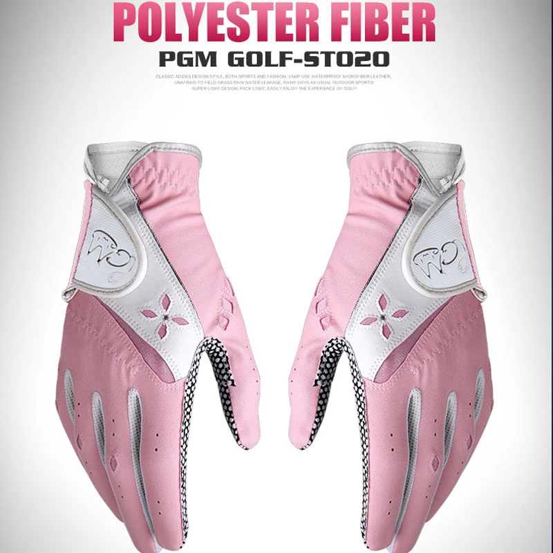 1Pair Pgm Golf Gloves Women Left Right Hand Gloves Non-Slip Ladies Breathable Golf Gloves Sport Golf Accessories D0514
1Pair Pgm Golf Gloves Women Left Right Hand Gloves Non-Slip Ladies Breathable Golf Gloves Sport Golf Accessories D0514
