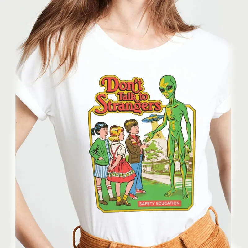CDJLFH Summer Funny Short Sleeved Hillbilly Dont'talk To Strangers T Shirts Women Harajuku Vintage Streetwea Woman Tshirt Top
CDJLFH Summer Funny Short Sleeved Hillbilly Dont'talk To Strangers T Shirts Women Harajuku Vintage Streetwea Woman Tshirt Top