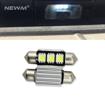 2x Dome Festoon 5050SMD Error free Bright White LED License Plate Light For BMW E46 E90 E92 E39 E53 E60 E71 Mini Cooper
2x Dome Festoon 5050SMD Error free Bright White LED License Plate Light For BMW E46 E90 E92 E39 E53 E60 E71 Mini Cooper