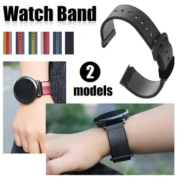 Watch Nylon Strap For Ticwatch PRO Samsung S3 Watchband Strap Sport Loop Woven Nylon Wrist Band For Amazfit 2/2S
Watch Nylon Strap For Ticwatch PRO Samsung S3 Watchband Strap Sport Loop Woven Nylon Wrist Band For Amazfit 2/2S