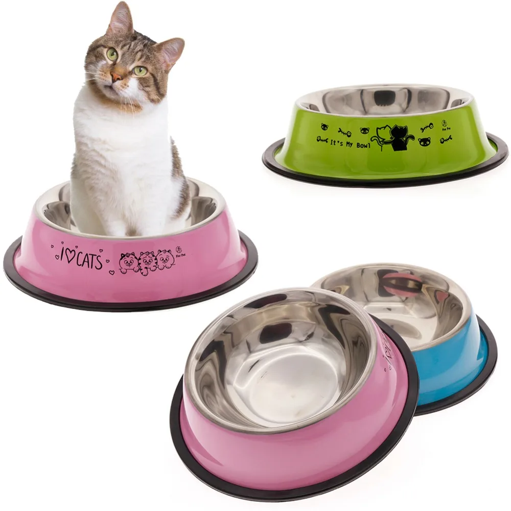 Portable Stainless Steel Pet Bowl for Dog Puppy Cat Food Water Feeder Pet Supplies Feeding Dishes Dogs Bowl#261535
Portable Stainless Steel Pet Bowl for Dog Puppy Cat Food Water Feeder Pet Supplies Feeding Dishes Dogs Bowl#261535