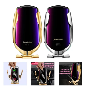 Smart Induction Car Phone Holder Wireless Charging Car Holder Bluetooth Positioning Car Charger for iPhone Xs Max XR Samsung
Smart Induction Car Phone Holder Wireless Charging Car Holder Bluetooth Positioning Car Charger for iPhone Xs Max XR Samsung