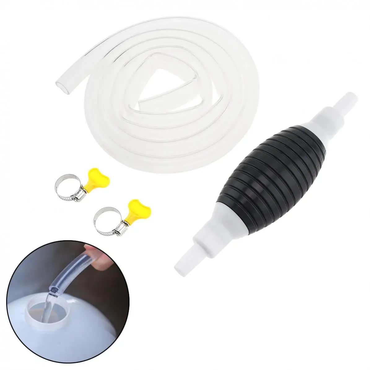 Large 20mm Universal PVC Hand Suction Pump with Fuel Liquid Transfer Pump Pipe for Car / Boat /Marine / Motorcycle
Large 20mm Universal PVC Hand Suction Pump with Fuel Liquid Transfer Pump Pipe for Car / Boat /Marine / Motorcycle