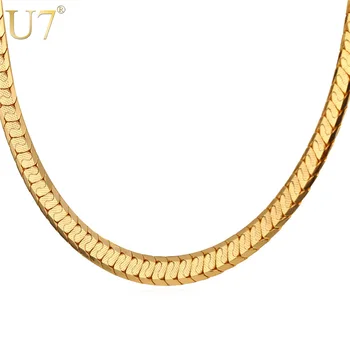 U7 Gold Color Scale Link Chain Men Jewelry Trendy Hip Hop Punk Rock Nugget Men Necklace Wholesale N494
U7 Gold Color Scale Link Chain Men Jewelry Trendy Hip Hop Punk Rock Nugget Men Necklace Wholesale N494