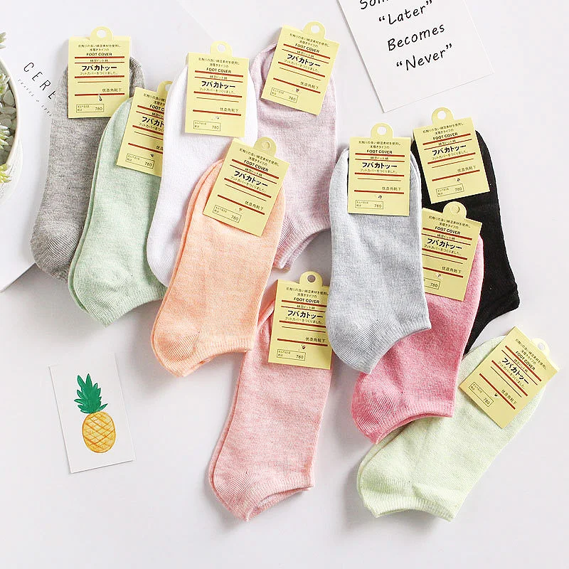 Hot 10 colors soft comfortable casual candy colors socks women 1 pair of invisible girls colored solid cotton socks full wrapped
Hot 10 colors soft comfortable casual candy colors socks women 1 pair of invisible girls colored solid cotton socks full wrapped