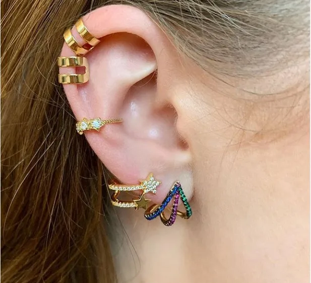 Sparking bling Dazzling heart charm 2019 valentines gift silver gold color cz delicate heart shaped women Classic modern earring
Sparking bling Dazzling heart charm 2019 valentines gift silver gold color cz delicate heart shaped women Classic modern earring