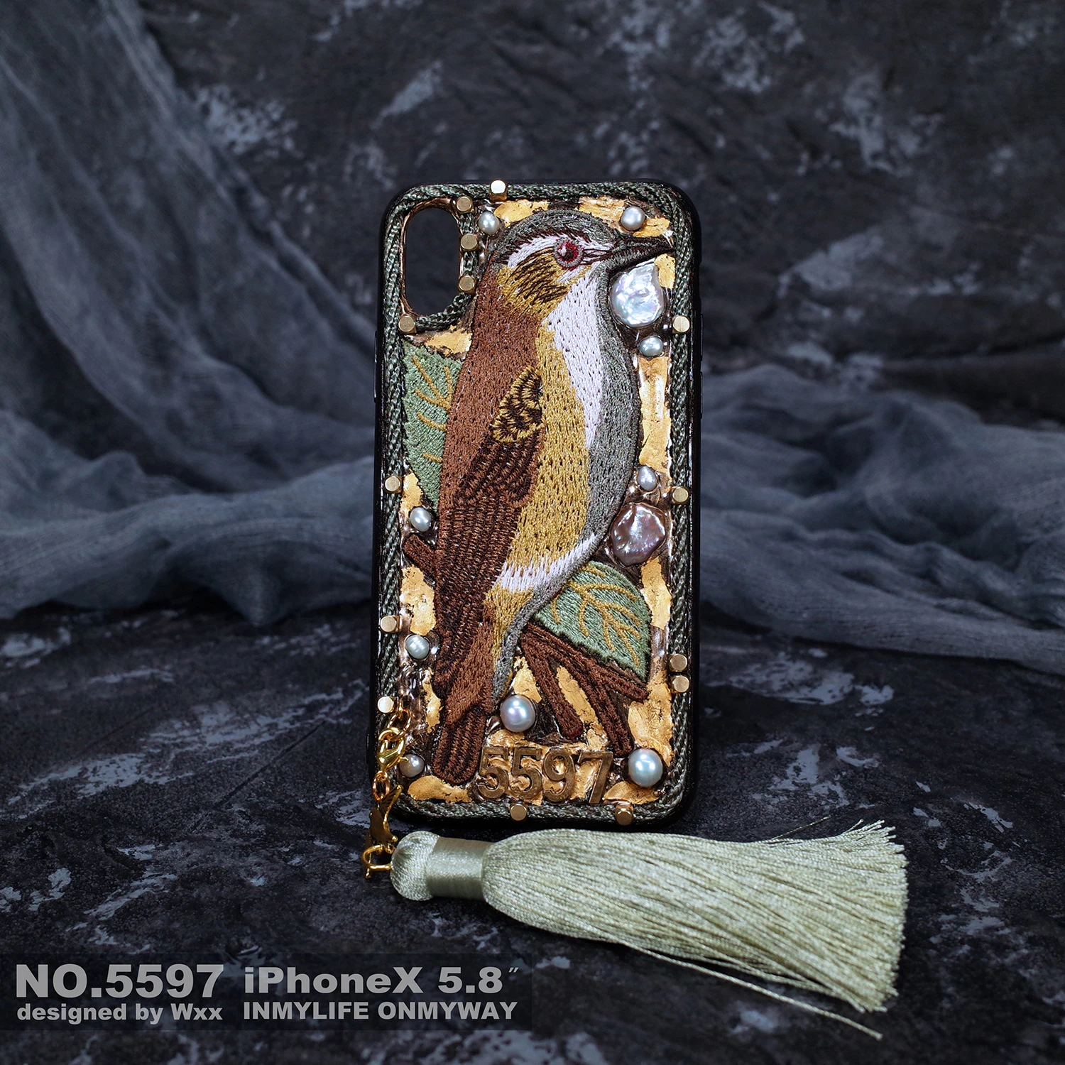 For Iphone X Case Handmade Metallic Punk Mechanical Style 5.5 Inches Flower and Bird Animal Embroidery for Iphone 7 Case
For Iphone X Case Handmade Metallic Punk Mechanical Style 5.5 Inches Flower and Bird Animal Embroidery for Iphone 7 Case