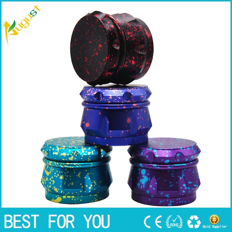 12pcs/lot 2018 New Type Dazzle Color Metal Herb Grinder 4 Layers Dia.63mm Aircraft Aluminum Smoking Crusher Tobacco Grinder
12pcs/lot 2018 New Type Dazzle Color Metal Herb Grinder 4 Layers Dia.63mm Aircraft Aluminum Smoking Crusher Tobacco Grinder