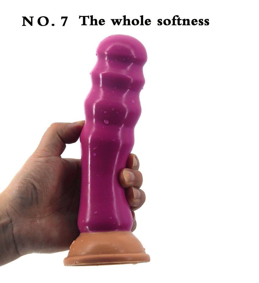 Smooth Soft Head Dildo Insert Vagina Sex Toy For Women Upon Layer Progressive Into Body Comfortable Suction Cup Silicone Product