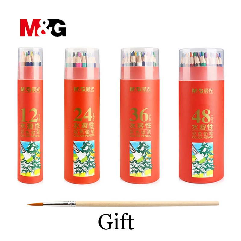 M&G Watercolor Pencil 12/24/36/48 Colors Stationery Student Pencils For School Stationery Colour Pencils For Drawing Office
M&G Watercolor Pencil 12/24/36/48 Colors Stationery Student Pencils For School Stationery Colour Pencils For Drawing Office