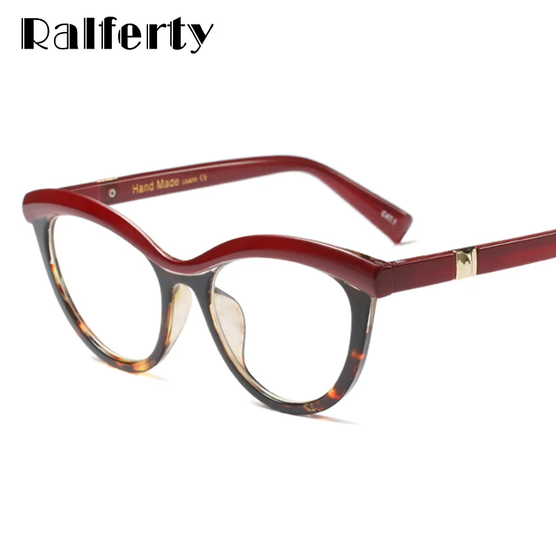 Ralferty Cat Eye Glasses Frame Women Brand Designer Eyeglasses Frames Prescription Optic Myopia Female No Degree Oculos F97565
Ralferty Cat Eye Glasses Frame Women Brand Designer Eyeglasses Frames Prescription Optic Myopia Female No Degree Oculos F97565