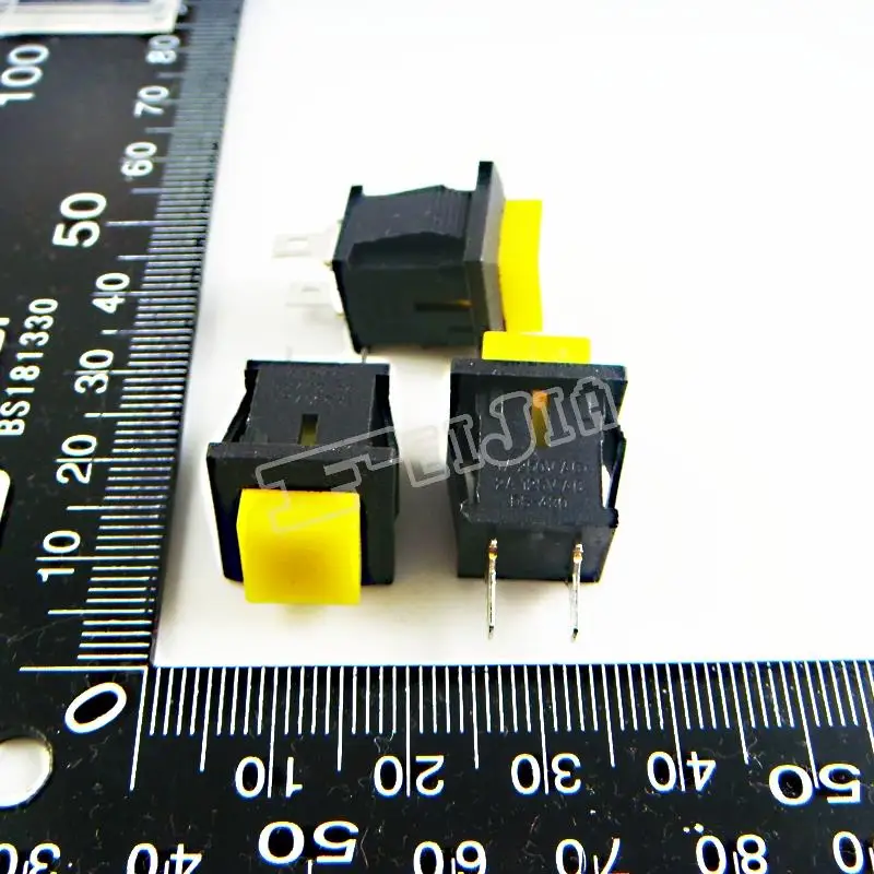 DS-430 Button color Yellow 1A/250VAC ON-OFF 2Pin Non Self-locking Push Button Switch (Self reset switch) 100Pcs/lot
DS-430 Button color Yellow 1A/250VAC ON-OFF 2Pin Non Self-locking Push Button Switch (Self reset switch) 100Pcs/lot