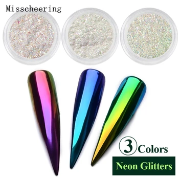 0.2g/box Neon Unicorn Mirror Powder Ultra-thin Holo Nail Glitters Aurora Mermaid Dust Pigment Manicure DIY Nail Art Decorations
0.2g/box Neon Unicorn Mirror Powder Ultra-thin Holo Nail Glitters Aurora Mermaid Dust Pigment Manicure DIY Nail Art Decorations