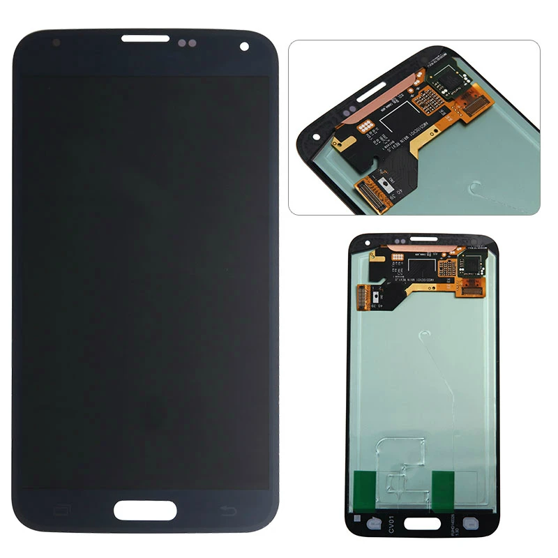 

100% Tested For Samsung Galaxy S5 G900F G900R G900H G900M LCD Display Touch Screen Digitizer Sensor Glass Assembly