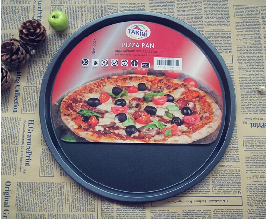 1PC 12 inch Carbon Steel Pizza Pan Non Stick Round Plate Cake Pizza Tray Baking Roasting Mold Easy Demolding Bakeware EJC 0503
1PC 12 inch Carbon Steel Pizza Pan Non Stick Round Plate Cake Pizza Tray Baking Roasting Mold Easy Demolding Bakeware EJC 0503
