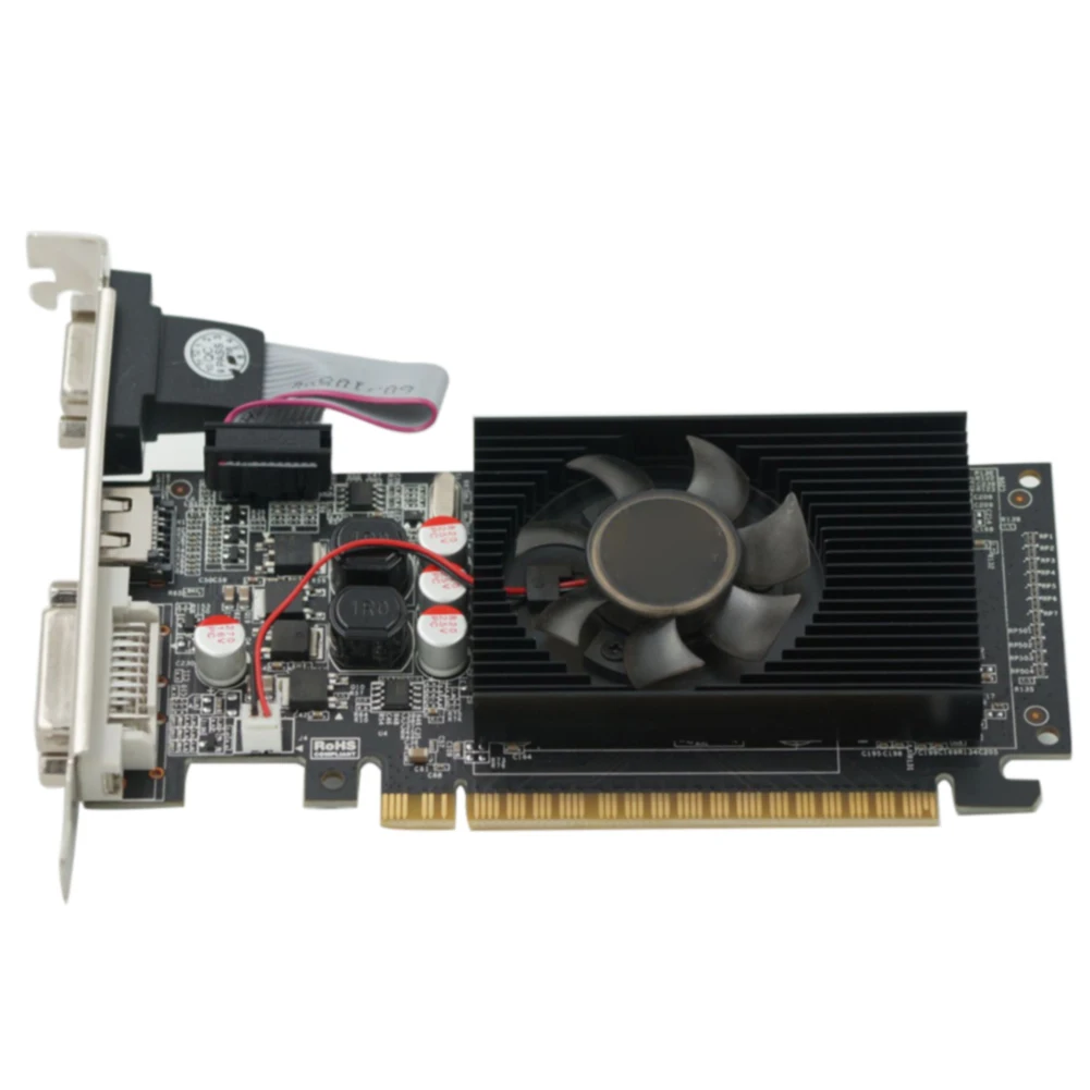Computer 2GB DDR3 Game Host DVI VGA High Definition Desktop Office HDMI PCI-E PC Graphics Card 64BIT CD Dirver Accessories
Computer 2GB DDR3 Game Host DVI VGA High Definition Desktop Office HDMI PCI-E PC Graphics Card 64BIT CD Dirver Accessories