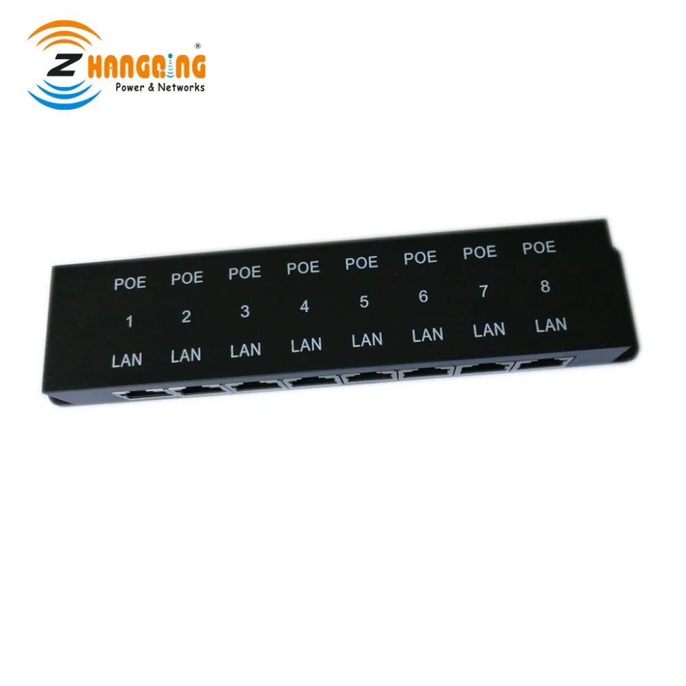 8 port Passive POE injector 10/100 Mbps Power over Ethernet PoE patch panel for Ubiquiti, MikroTki, OpenMesh
8 port Passive POE injector 10/100 Mbps Power over Ethernet PoE patch panel for Ubiquiti, MikroTki, OpenMesh