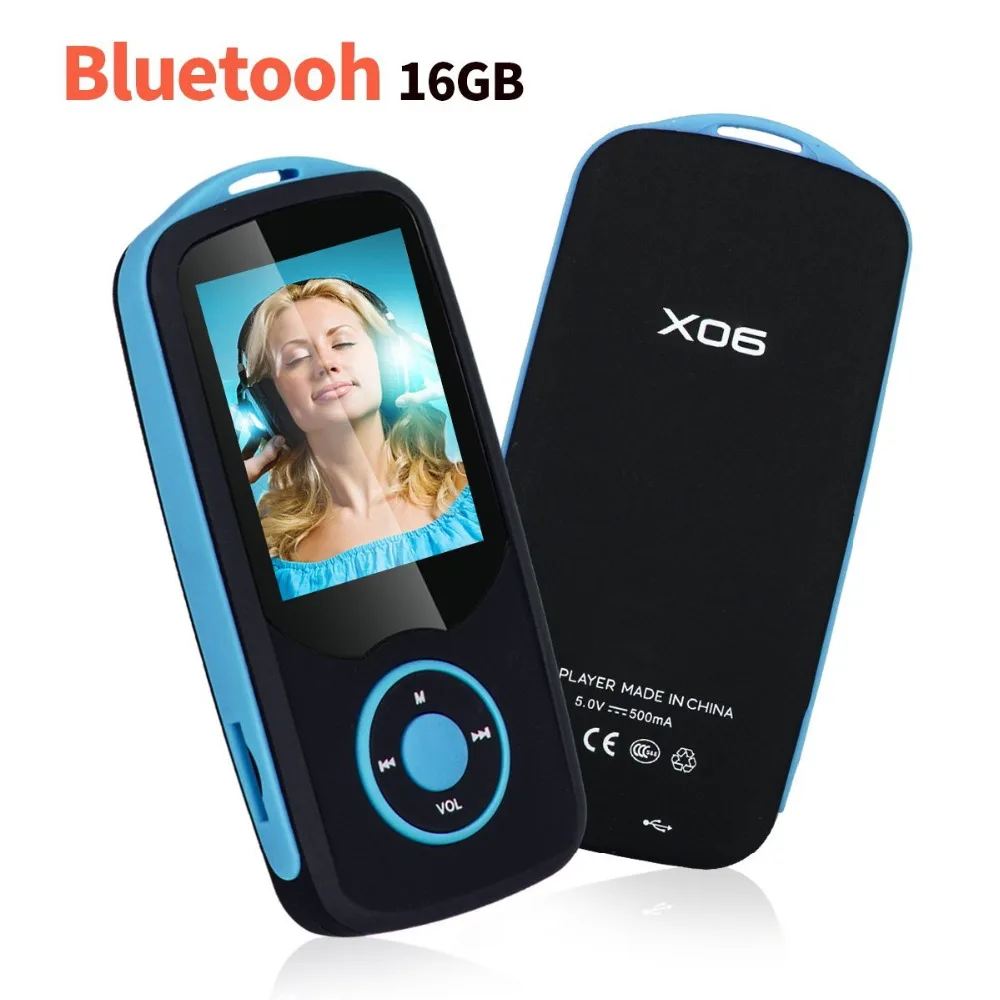 MP4 Player Bluetooth 4.2 Built-in Speaker 3.0 inch Full Touch Color Screen Video Player with FM, Support SD Card Up to 128GB
MP4 Player Bluetooth 4.2 Built-in Speaker 3.0 inch Full Touch Color Screen Video Player with FM, Support SD Card Up to 128GB