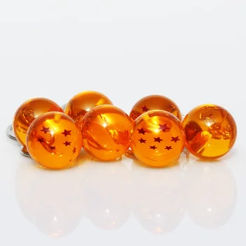 Fancy&Fantasy 7 PCS/lot 3D Dragon Ball Z Keychain cartoon Crystal Ball 1-7 Stars Figures Keyring Toys key chain Collection Toy
Fancy&Fantasy 7 PCS/lot 3D Dragon Ball Z Keychain cartoon Crystal Ball 1-7 Stars Figures Keyring Toys key chain Collection Toy